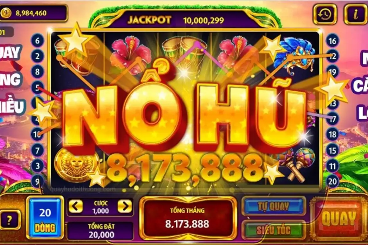 Game nổ hũ uy tín nhất hiện nay