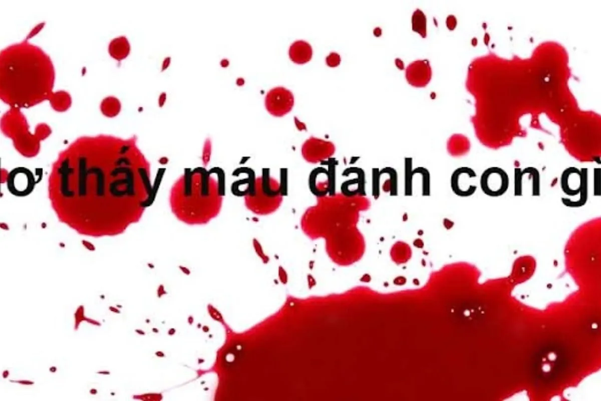 nằm mơ thấy máu đặt cược con gì dễ trúng